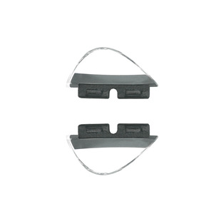 Glasses Nose Pad Plug-in Nose Pad Myopia Plate Glasses Accessories Double Socket Double Pin Pin Cage Silicone Stiffers