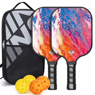 Пик ракетки pickleball paddle спортивный комплект 2 выстрела 4 мяча 1 выстрел завод прямых продаж USAPA