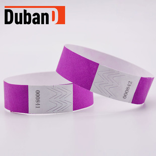 Children's Playground Paradise Bracelet Waterproof DuPont Paper Wrist Strap Disposable Bracelet Identification Wristband