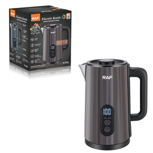RAF European standard cross-border electric kettle adjustable temperature household insulation kettle 3L automatic power-off large-capacity kettle