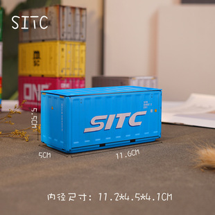 Retro Industrial Style Iron Mini Small Container Model Ornaments Storage Box Creative Miniature Decoration New Products