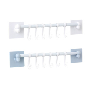 Wall hook strong adhesive sticky non-perforated bathroom towel hanger door back wall multifunctional wall hanging wholesale