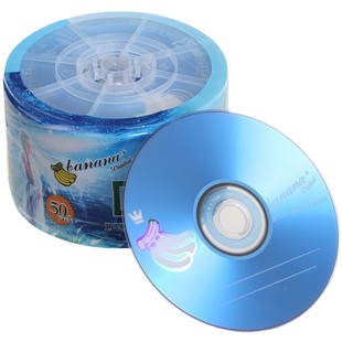 Завод прямой банан DVD-диск 16X пустой DVD-диск для записи сырья Класс диска 50 простой