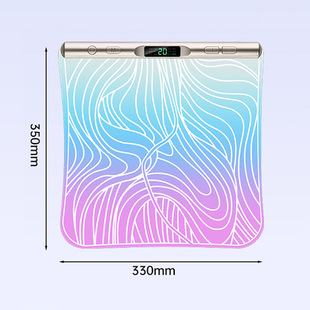 Cross-border EMS Colorful Massage Foot Mat Leg Foot and Leg Massage Mat Plantar Relaxation Vibration Pulse Massage Mat
