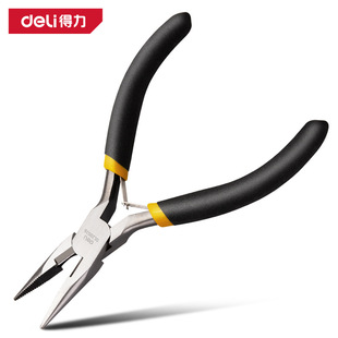 Deli tool 5 inch mini pointed nose pliers diy handmade model accessories small multifunctional portable pliers