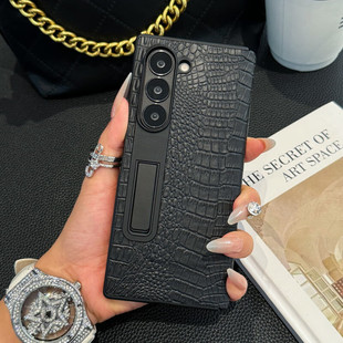 For Samsung Zfold6 Hinge Full Cover Fold5 Phone Case W24 Folding Screen Protective Case Zfold4