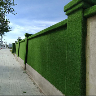 Outdoor enclosure project artificial laying simulation artificial fake lawn green plant plastic mat grass kindergarten green grass