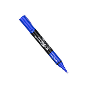 Deli 6881 Marker Single Head Oil Pen Large Head Mark Pen CD Pen Black Red Blue Marker Pen