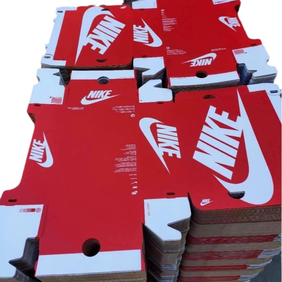 NIKE Pioneer Air Force One AF1 Shoe Box DUNK Board Shoes Running Shoes Packing Paper Box Ice and Snow Luck Storage Box