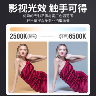ZU80 новый портативный внешний свет 80W COB Высокая мощность подсветки фотогни в прямом эфире видео съемки световой свет