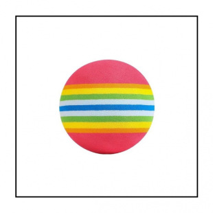 Cat Toys Tease Cat Feather Cage Rat Self-hi Bite-resistant Molar Rainbow Ball Tumbler Kitten Kitten Toy suit