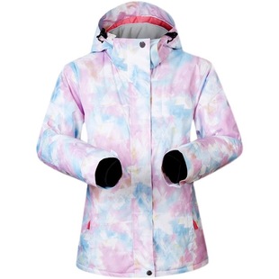 New outdoor men's and women's couples large size autumn and winter leisure windproof climbing suit thickened warm color ski suit