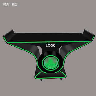 New Bar Luminous DJ KTV Box Dish Table Nightclub mixer LED Iron Mobile Luminous Bar LOGO