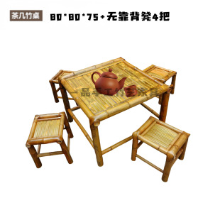 Balcony Tea Table and Chair Combination, Outdoor Courtyard Table and Chairs, Park Scenic Spot Photo Taking, Antique Oil Paper Umbrella, Artistic Outdoor Table and Chairs