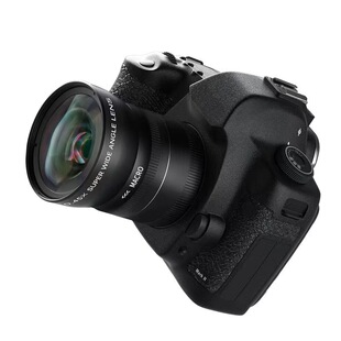 52mm 0.45X широкоугольный макрообъектив 2-в-1 камеры 52mm объектив камеры Интерфейс UV62MM объектив