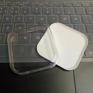 New data cable packaging and mobile phone charging cable plastic small crystal box transparent lid storage box acrylic