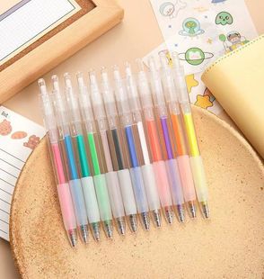 3D Jelly Pen Интернет красная ручка ins Высокая цветная ценность Студенческая ручка для сока ручная ручка цветная метка ручка многоцветная ручка