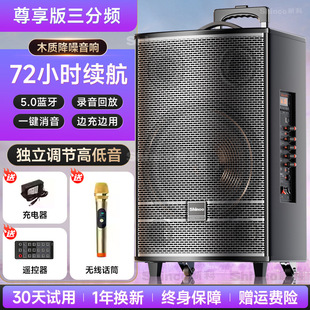 Xinke Square Dance Audio 2025 New Outdoor Karaoke Special High Power Trolley Speaker Bluetooth Professional Performance