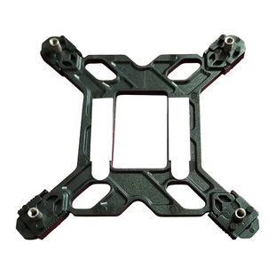 Desktop computer CPU radiator base bracket 1700X/115X/1366 three-purpose metal steel backboard