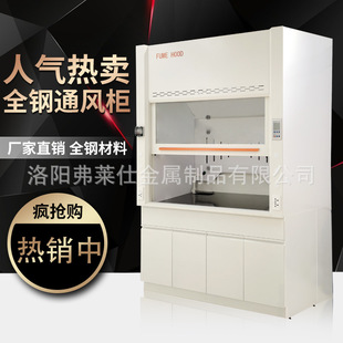 Customized Laboratory Ventilation Inverter System Walk-In Fume Hood Table Corrosion-Resistant Exhaust Cabinet All-Steel Fume Hood