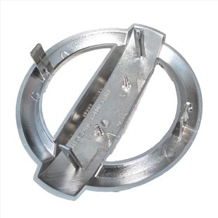 Factory Direct Quality Assurance 153*105mm ABS Material Silver Car Sticker Letter Sticker