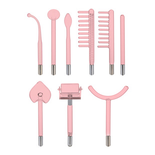 High frequency electrotherapy instrument beauty instrument nine feet comb accessories red light nine feet comb accessories glass electrotherapy comb wholesale