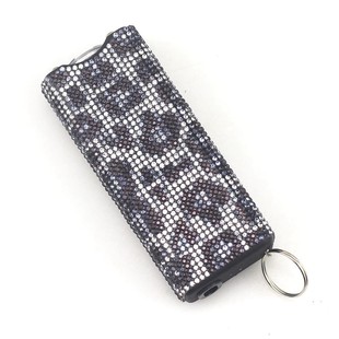 New Explosive Women's Multifunctional Self-defense Square Diamond Portable Tactical Flashlight Keychain Direct Charging