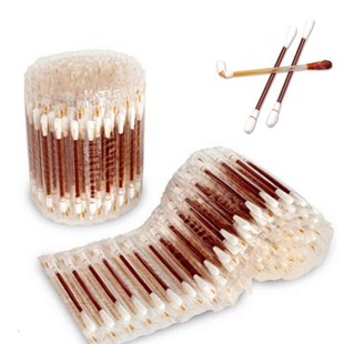 Iodophor cotton swab alcohol disinfection cotton swab two-head iodine disinfection wound cleaning outdoor survival first aid care supplies