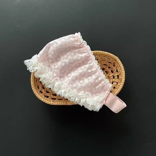 Детская галогенная шапочка для родничка, летняя детская фетальная шапочка, широкая резинка для волос, дышащая хлопковая пустая верхняя крышка для новорожденных 0-3-6 месяцев