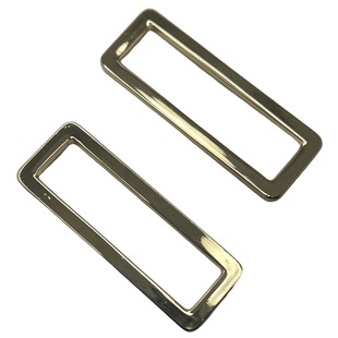 Alloy Square Buckle Handbag Accessories Hanging Gold Square Buckle 50mm Square Buckle 2inch Square Buckle Mouth Buckle Factory Direct Supply