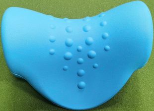 Cervical Pillow Polyurethane PU Foam Traction Pillow Cervical Repair Reverse Arch Traction Pillow Acupressure Massage Neck Protection Pillow