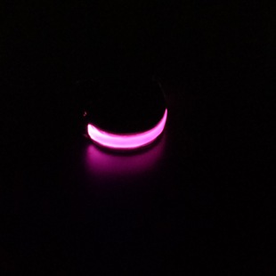 led luminous arm belt night sports Flash running lattice arm belt riding signal light reflective strip bracelet