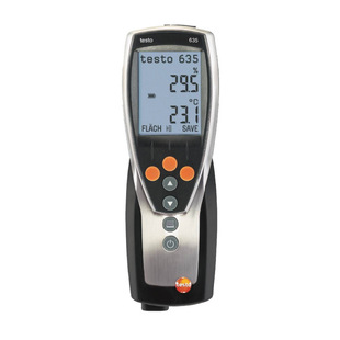 Detour testo635-1/2 Temperature and Humidity Measuring Instrument Dual Channel Digital Display Storage High Precision Pressure Dew Point Detection