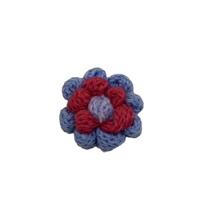 Wool three-dimensional flower 3-layer corsage sweater plum blossom stickers children's sweater cardigan button winter thick warm flowers