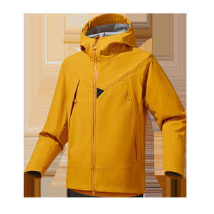 2025 Spring New Soft Shell Rush Clothes Men's Single Rush Outdoor Windproof Tide Brand Mountaineering Suit Spring and Autumn Jacket Coat