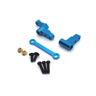 Meijiaxin 1/14 14301 14302 remote control car parts metal upgrade front steering assembly