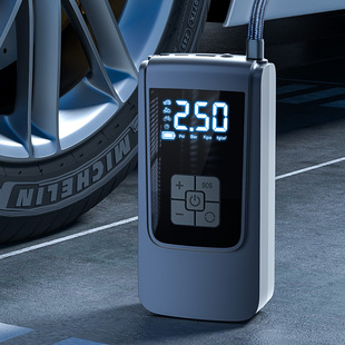 Car Inflatable Pump Multifunctional Car Tire Inflatable Pump with Charging Treasure Cross-border Auto Supplies