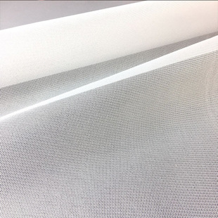 In stock laundry bag mesh lining Composite flat cloth storage bag mesh cloth edge strip bag 50D curved pattern flat cloth