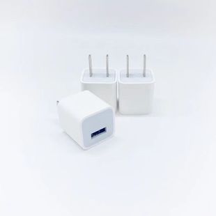 5V1A is suitable for Apple iphone5/6S/7p/8p mobile phone charger 5W charging head small green dot A21 plug