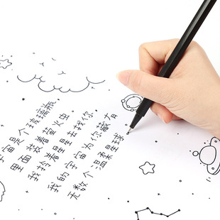 6550 needle pen hand-painted design waterproof needle pen suit anime design Hook pen ten pieces suit