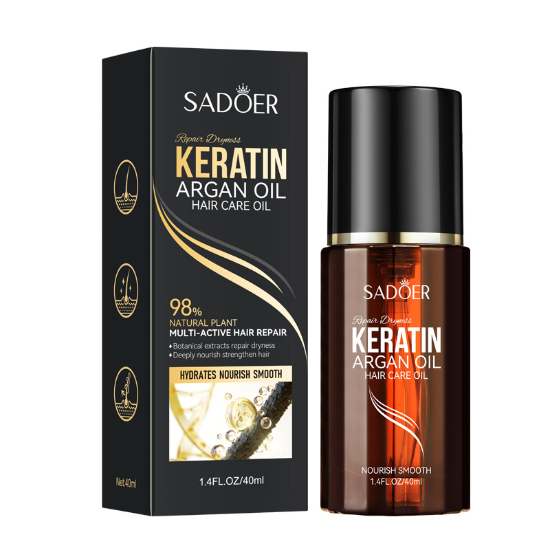 English SADOER argan oil hair care oil improve manic hair care essential oil cross-border foreign trade Wholesale