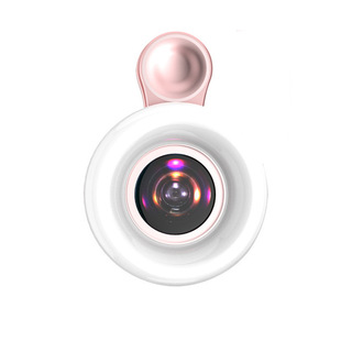 Mobile phone lens jewelry eyelash nail tattoo eyebrow shooting mobile phone 15x macro fill light Sun beauty shooting lens