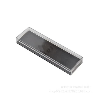 in stock Acrylic Pen Box Cylinder Ballpoint Pen Box Triangle Hexagon Crystal Pen Gift Pen Box Pencil Case