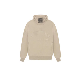 Fear of God Essentials SS23 Hoodie Jet Black сплошной повседневный с капюшоном плюс
