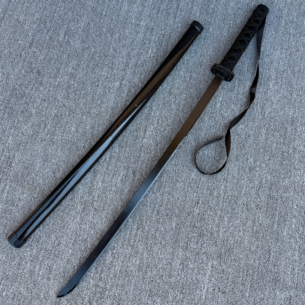 Sleeve White Snow Samurai Blade Wooden Sword with Sheath Removable Sword Toy Bamboo Sword Wooden Sword Cos Stage Props Sword Cross-Border
