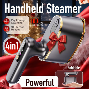 New digital display steamer iron folding handheld ironing machine portable rotatable ironing machine household ironing cross-border