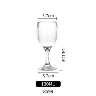 Acrylic Red Wine Glass Transparent Champagne Glass Wine Glass Plastic Goblet Brandy Bar Glass Liquor Glass
