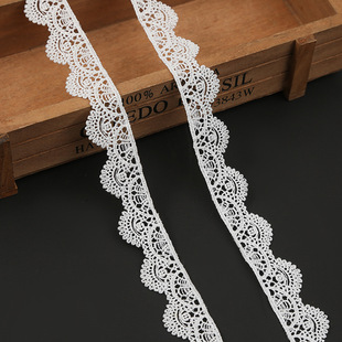 Water Soluble Lace Flower Lace Clothing Accessories Home Textile Jewelry Material diy Embroidery Headwear Hairband Neck Chain Wholesale