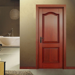 Nanjing Manufacturer Wooden Door Household Manual Complete Set of European Carved Wooden Door Indoor Bedroom Room Solid Wood Door Production