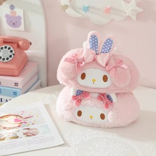 Girl's Heart Cute Cartoon Merlotti Lamb Plush Tissue Set Tissue Box Home Car Living Room Paper Set